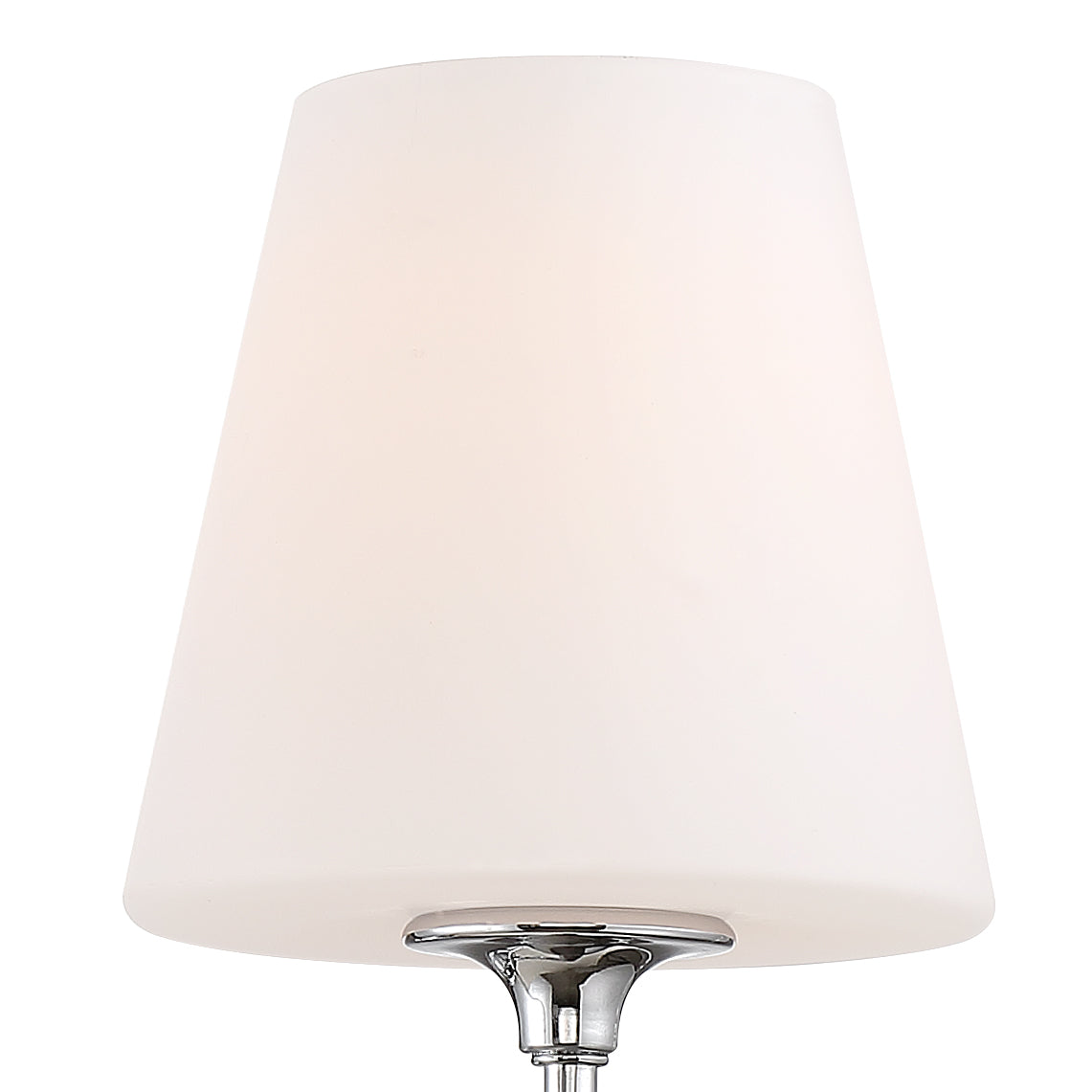 Crystorama Sylvan 2443-OP-CH – 23.25 Inch – 3 Light – Bath Vanity Light – Polished Chrome – Damp Rated