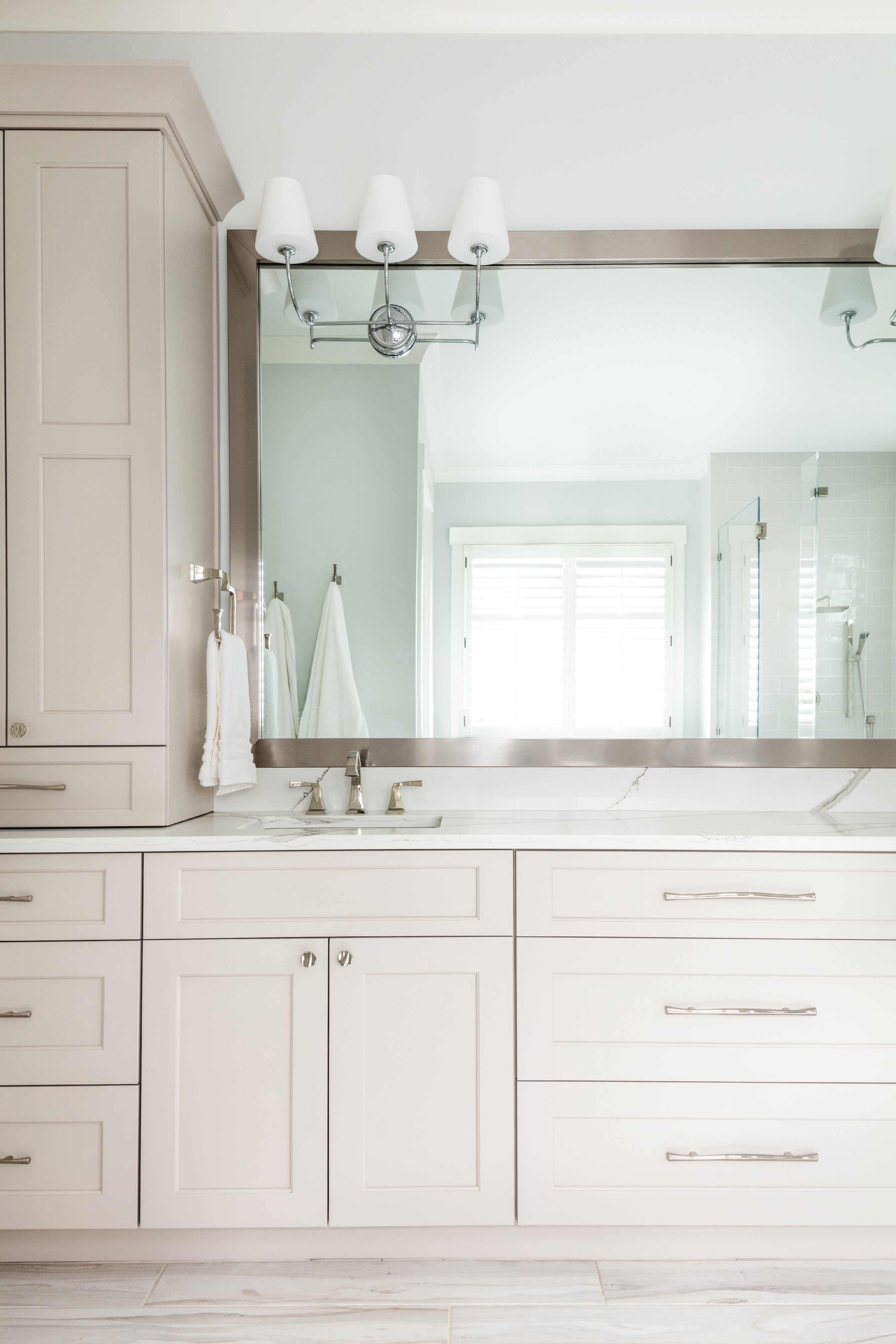 Crystorama Sylvan 2443-OP-CH – 23.25 Inch – 3 Light – Bath Vanity Light – Polished Chrome – Damp Rated