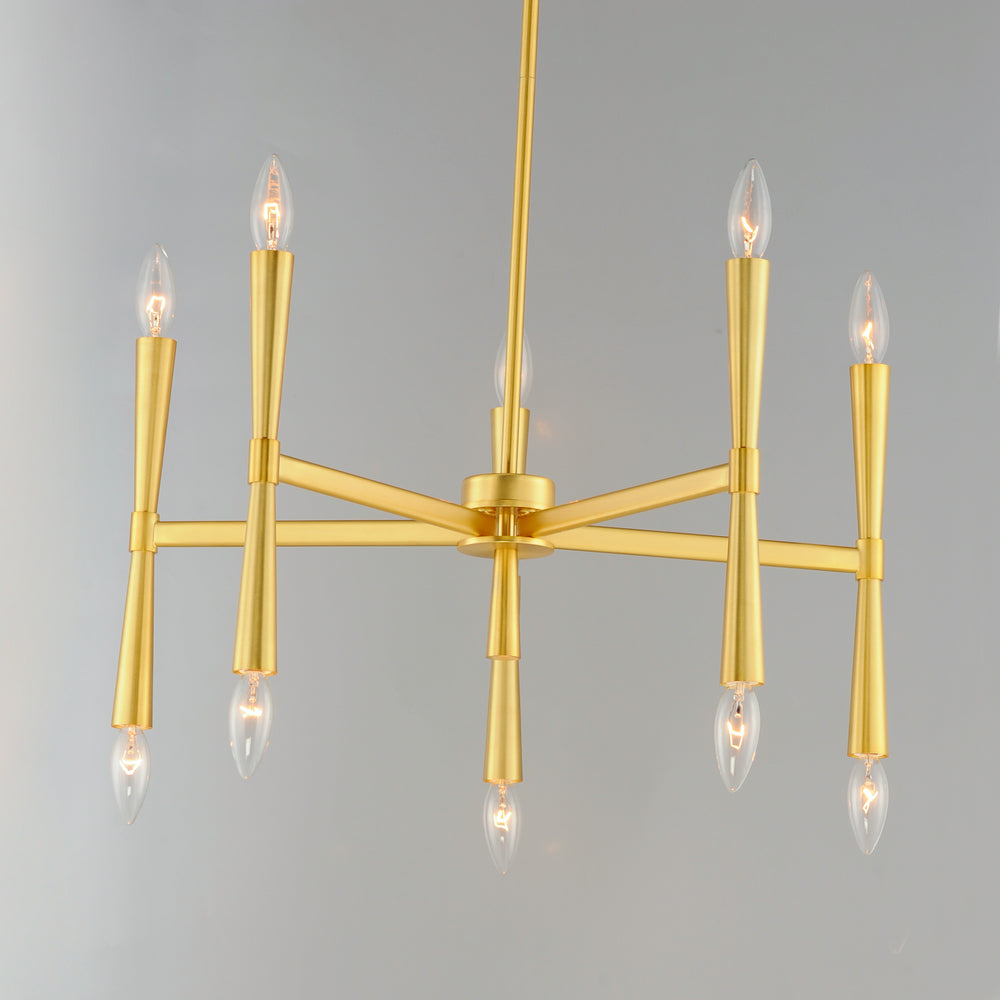 Maxim Lighting ROME 24625SBR Chandelier Modern - Brass