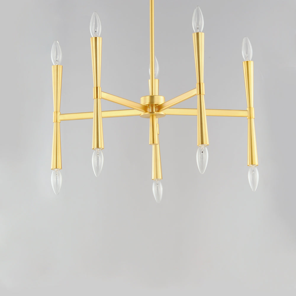 Maxim Lighting ROME 24625SBR Chandelier Modern - Brass