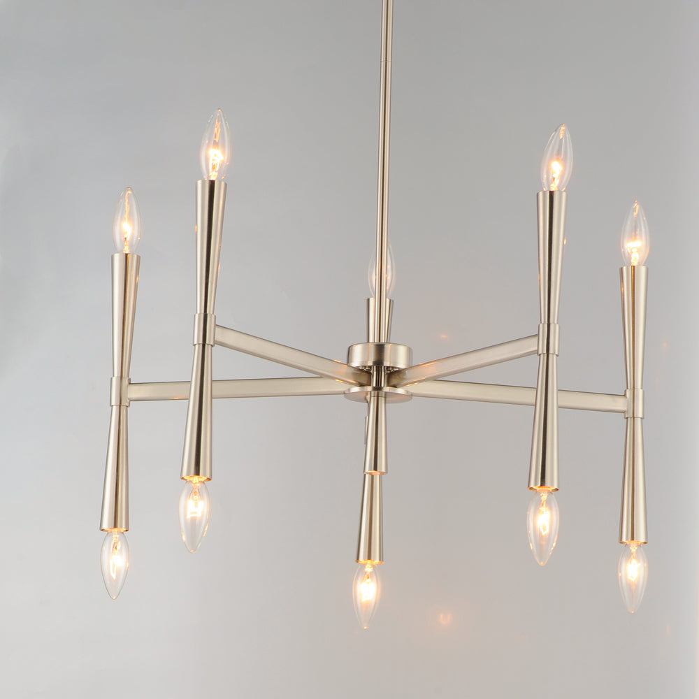 Maxim Lighting ROME 24625SN Chandelier Modern - Nickel