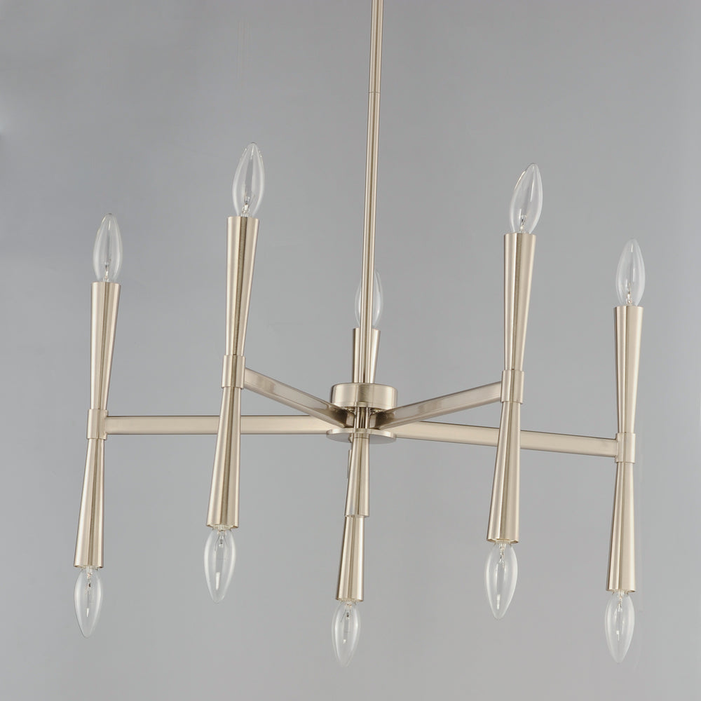 Maxim Lighting ROME 24625SN Chandelier Modern - Nickel