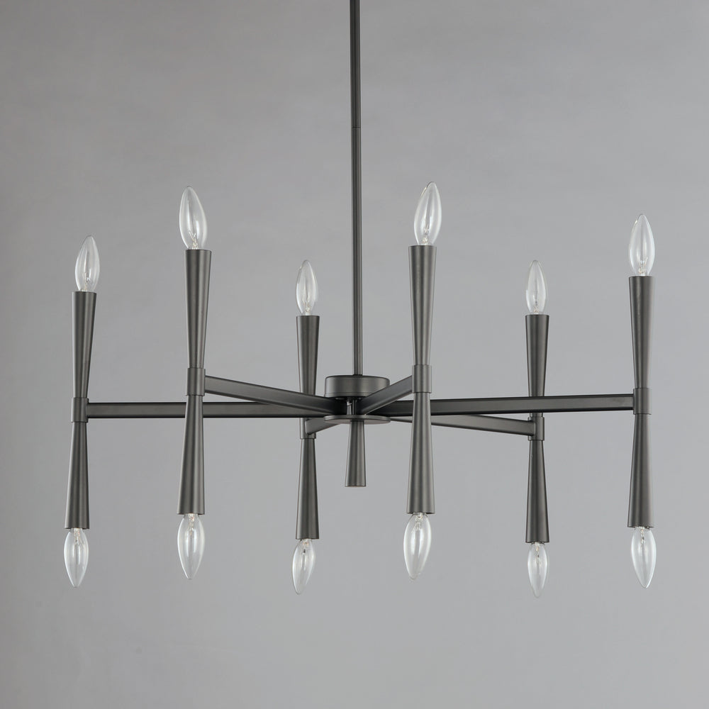 Maxim Lighting ROME 24626BK Chandelier Modern - Black