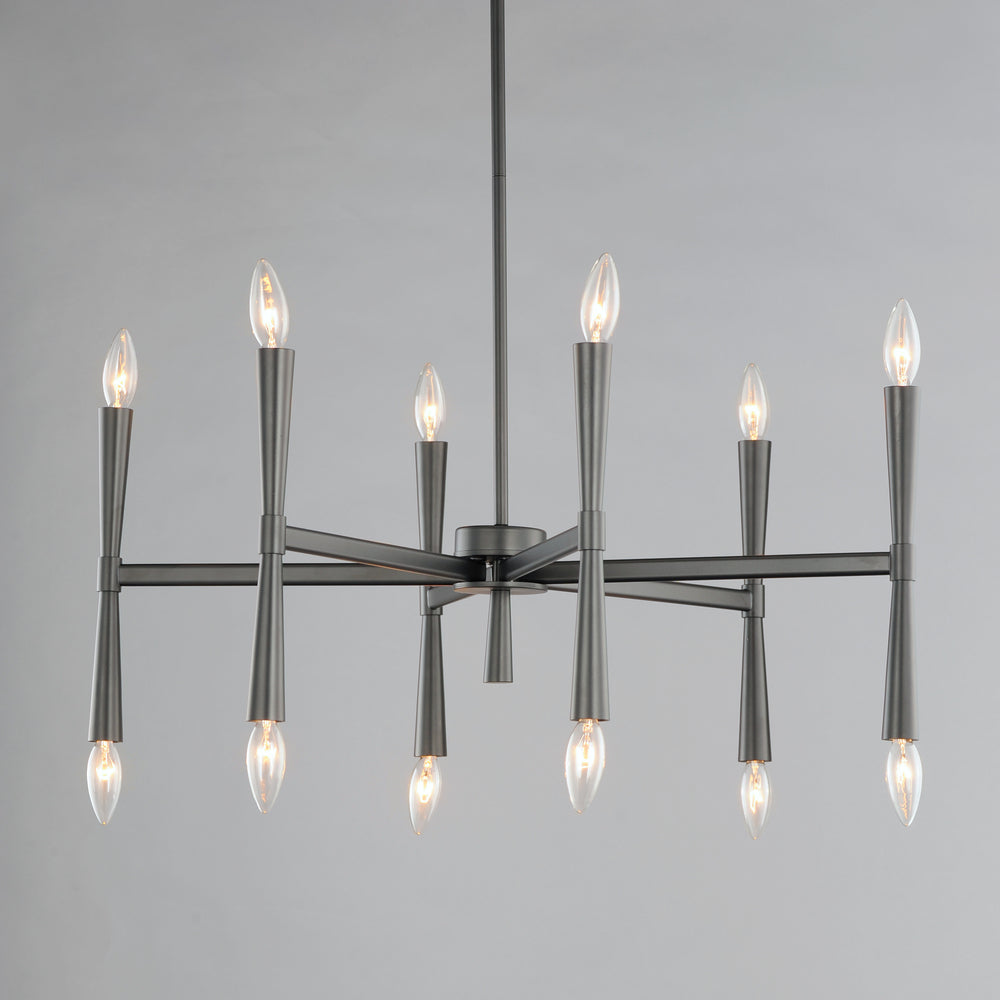 Maxim Lighting ROME 24626BK Chandelier Modern - Black