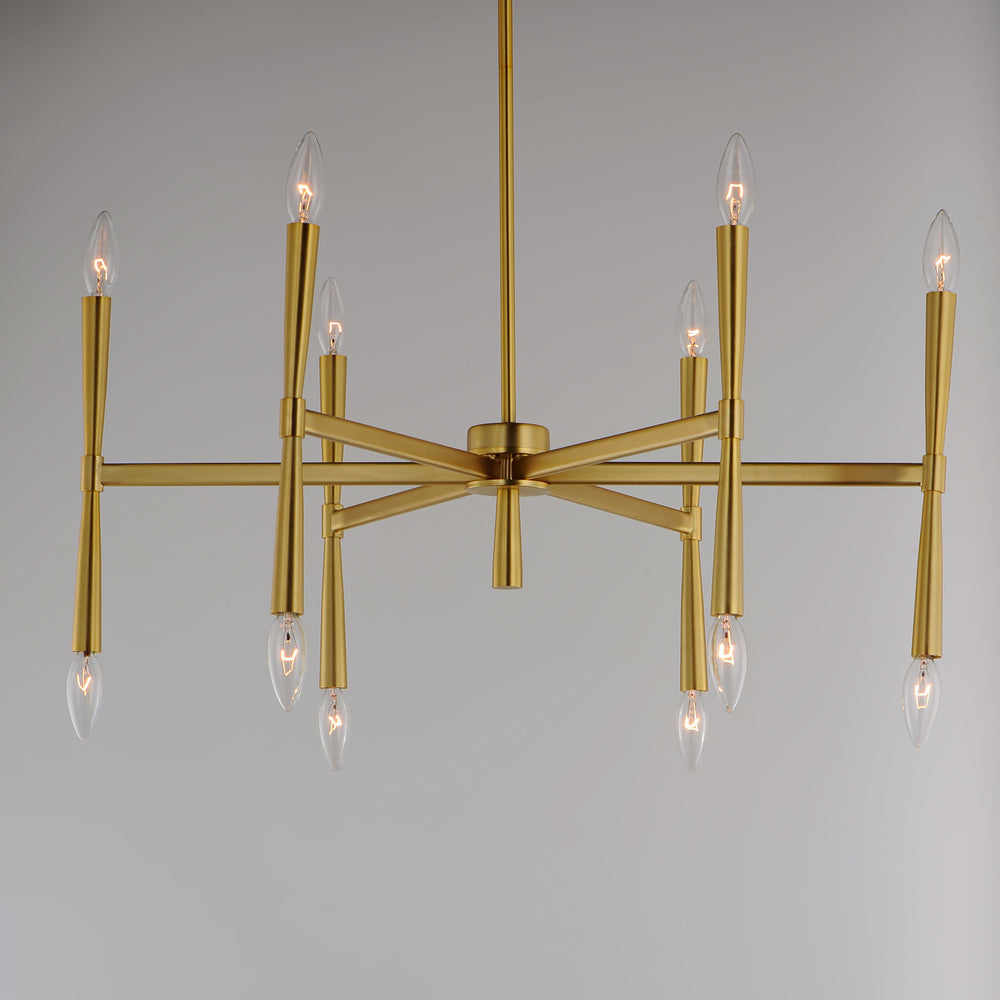 Maxim Lighting ROME 24626SBR Chandelier Modern - Brass