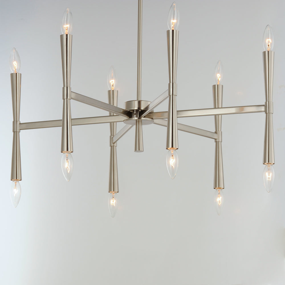 Maxim Lighting ROME 24626SN Chandelier Modern - Nickel