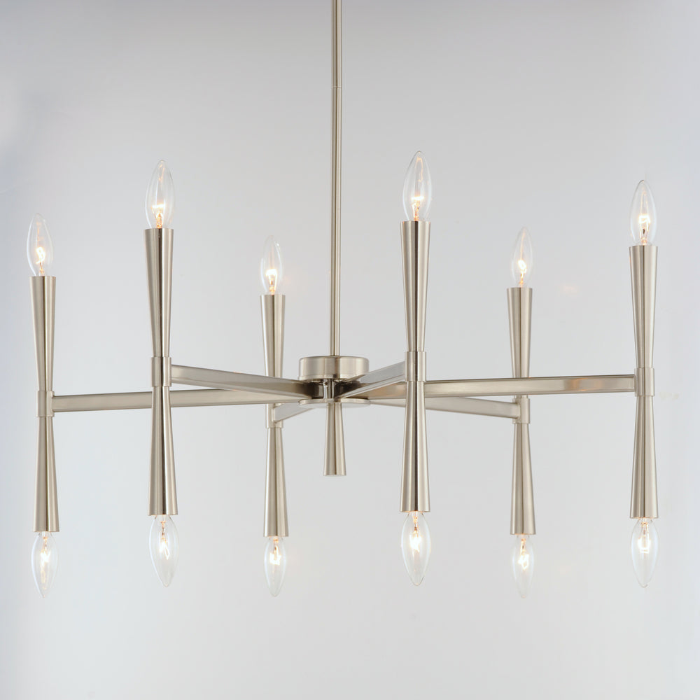 Maxim Lighting ROME 24626SN Chandelier Modern - Nickel