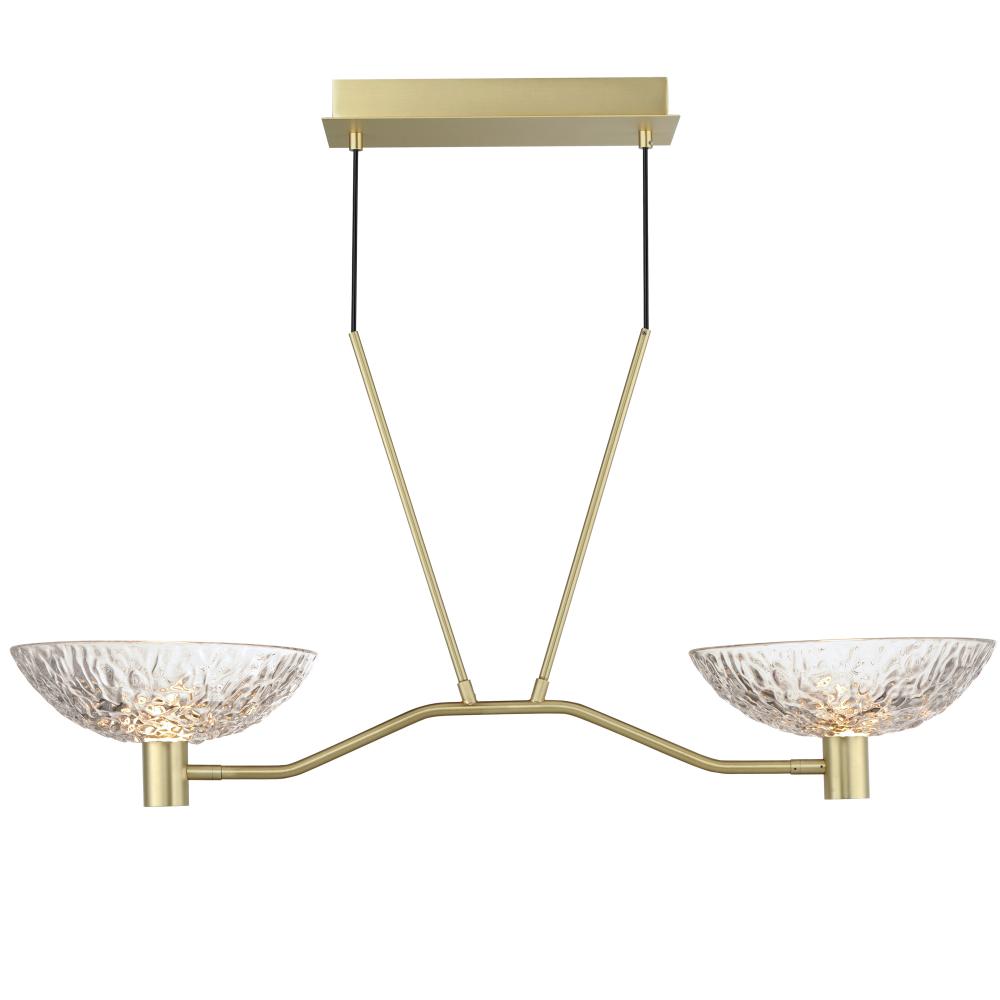 Maxim Lighting METROPOLIS 24982TCSBR Pendant Traditional - Brass