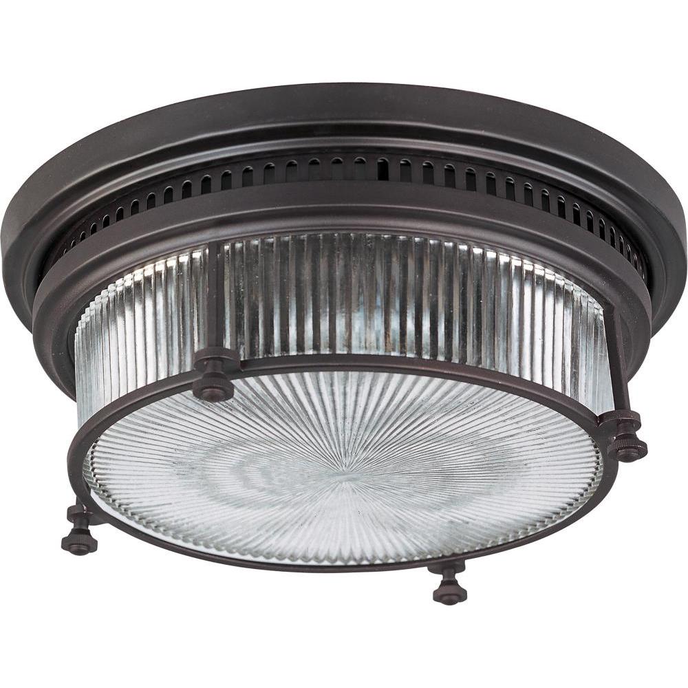Hi-Bay 13 Inch Flush Mount Light – Bronze
