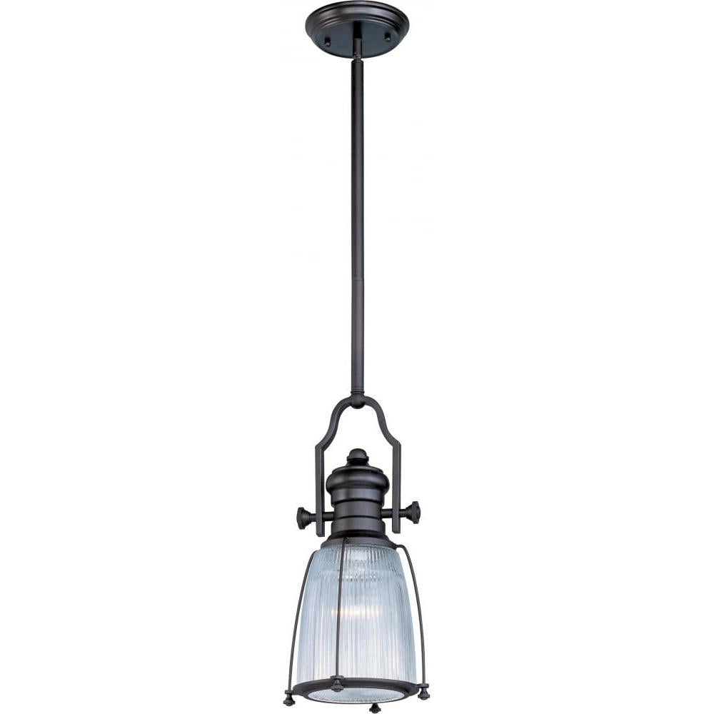 Hi-Bay 9 Inch Semi Flush Mount Light – Bronze