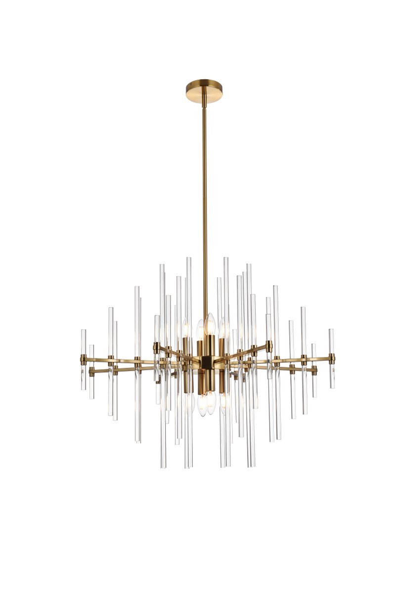 Elegant Lighting SIENNA 2502D27SG Pendant Modern - Gold