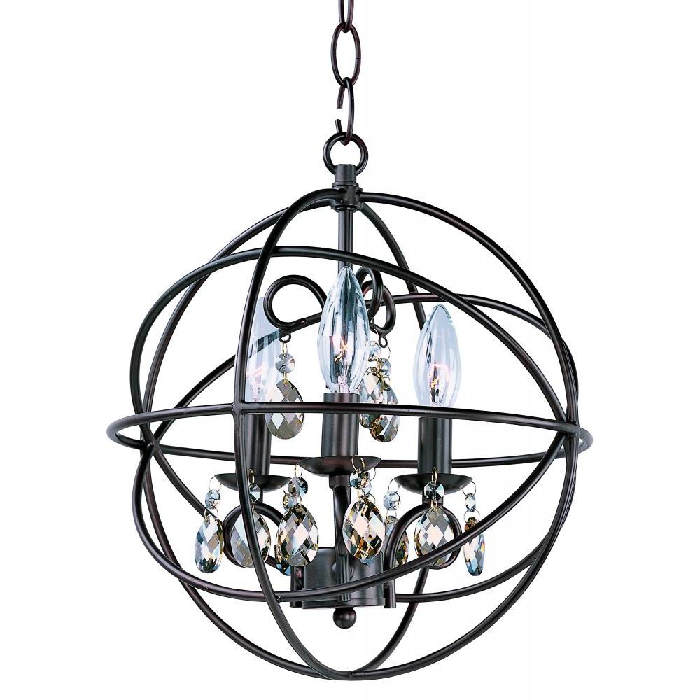 Orbit 12 Inch Semi Flush Mount Light – Oil Rubbed Bronze