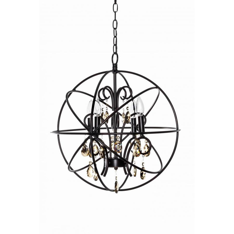Maxim Lighting 25142OI Orbit 19 Inch Semi Flush Mount Light – Oil Rubbed Bronze