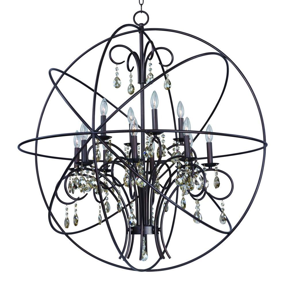 Orbit 40 Inch Semi Flush Mount Light – Oil Rubbed Bronze