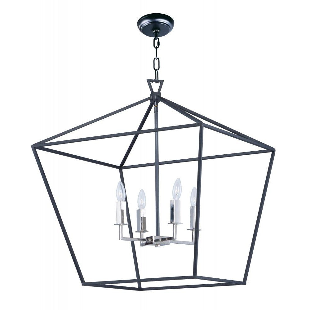 Maxim Lighting ABODE 25155TXBPN Chandelier Americana - Black