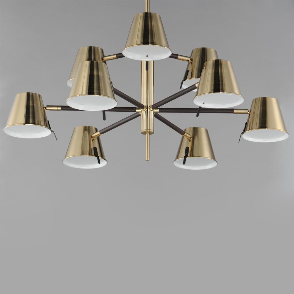 Maxim Lighting CARLO 25179DBZHR Chandelier Traditional - Brass