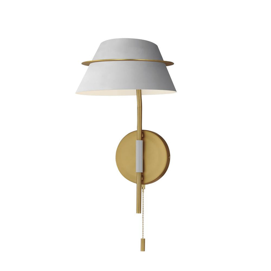 Maxim Lighting 25220LFGNAB Lucas 9.25 Wall Sconce - Natural Aged Brass
