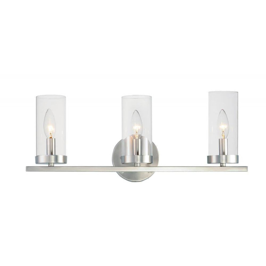 Maxim Lighting 25257CLSN Sentinel nan Bathroom Vanity - Satin Nickel