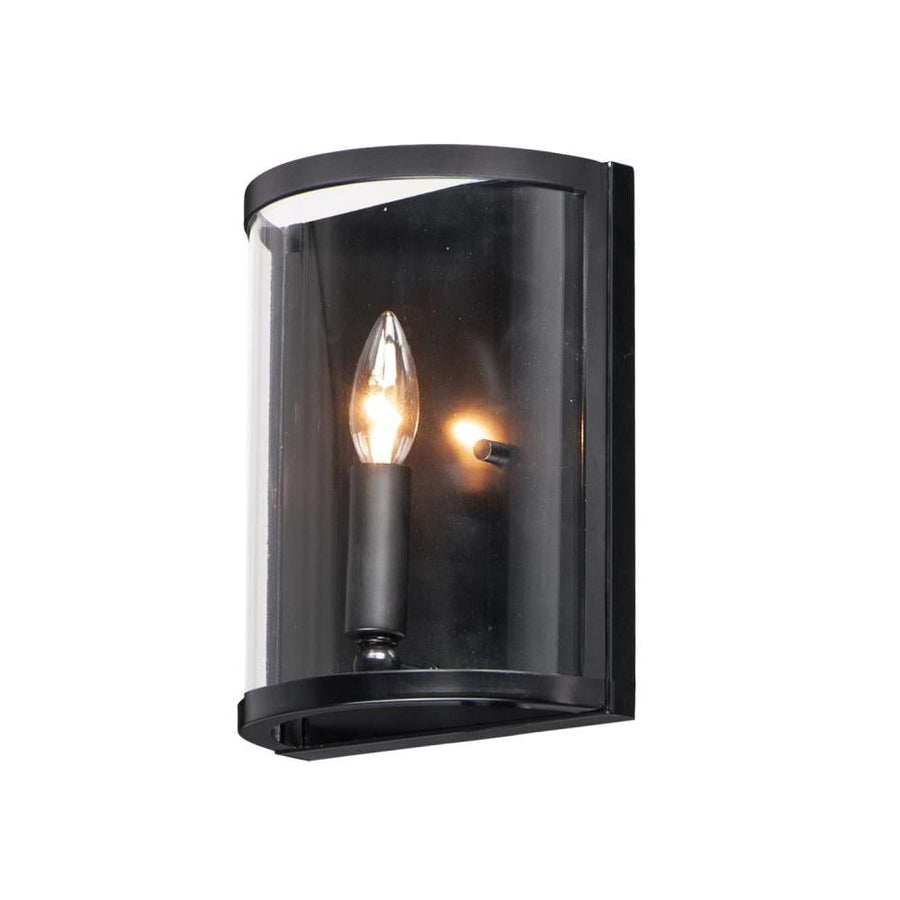 Maxim Lighting 25259CLBK Sentinel Wall Sconce - Black