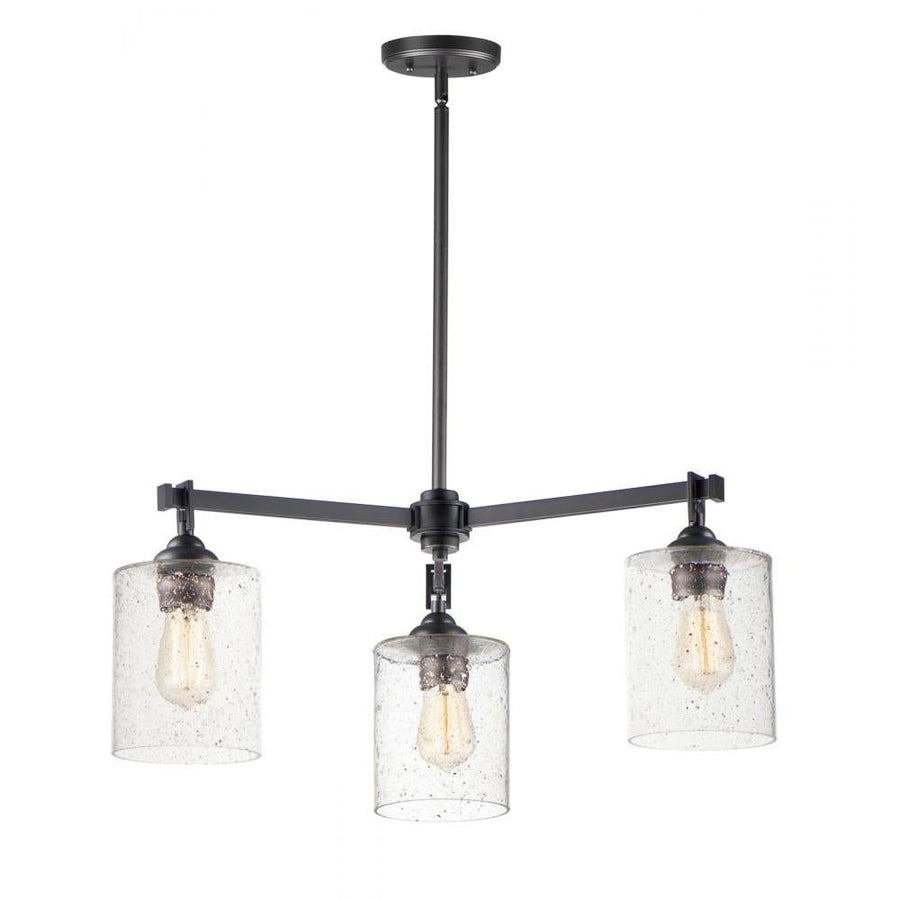 Stonehenge 22 Inch Chandelier – Bronze