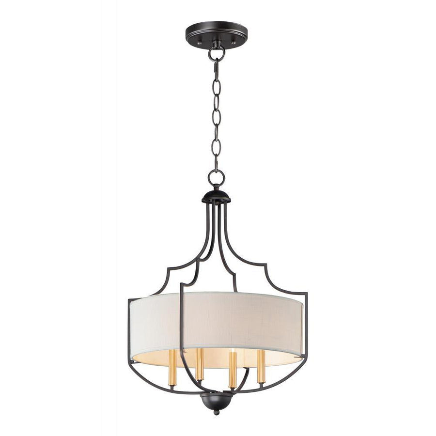 Savant 20.25 Inch Chandelier – Bronze / Antique Brass