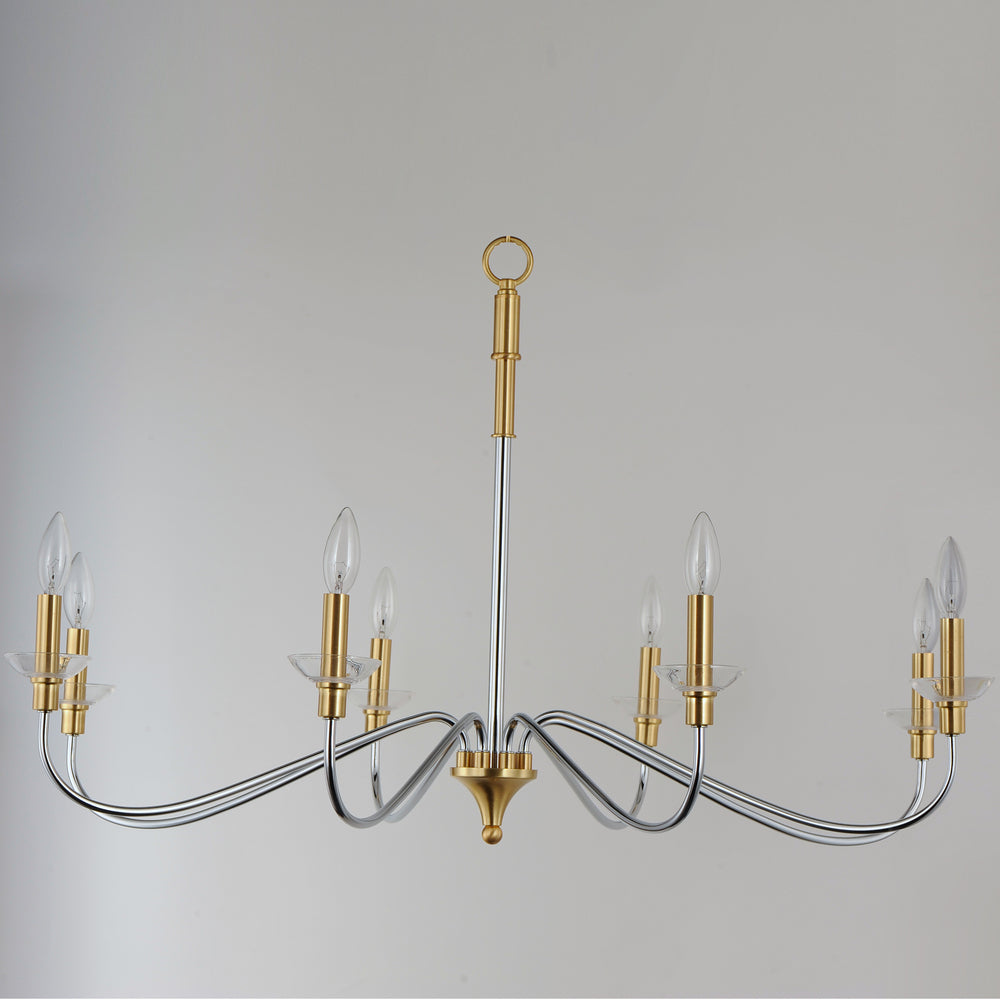 Maxim Lighting CLARION 25378CLPCSBR Chandelier Traditional - Brass