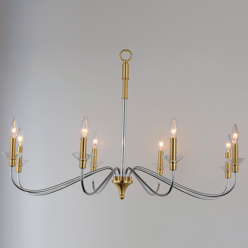 Maxim Lighting CLARION 25378CLPCSBR Chandelier Traditional - Brass