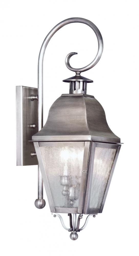 Livex Lighting AMWELL 2551-29 Exterior Traditional - Vintage Pewter