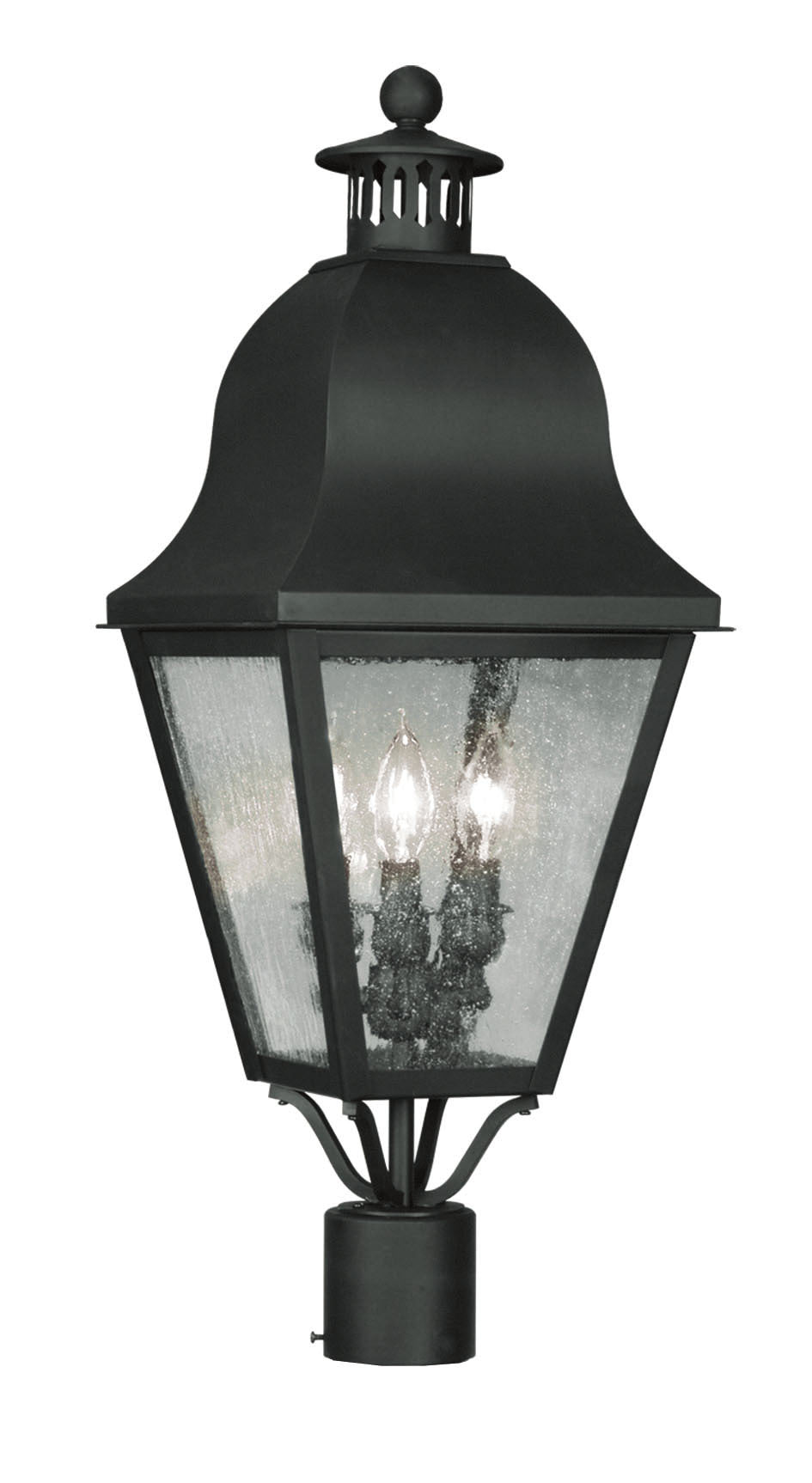 Livex Lighting AMWELL 2556-04 Exterior Traditional - Black