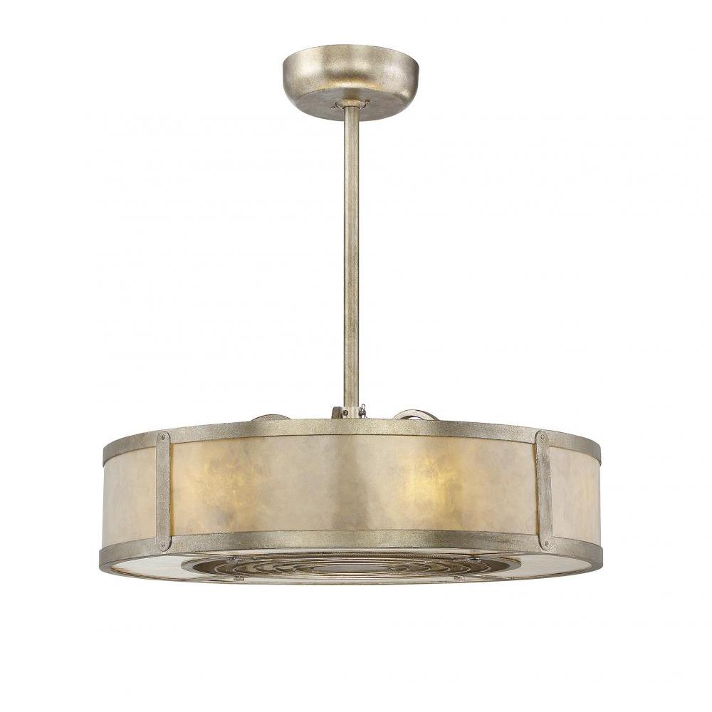 Vireo 6-Light Fan D'Lier in Silver Dust