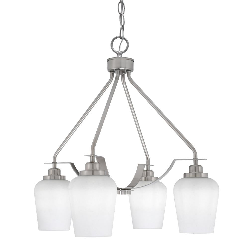 Toltec Company ODYSSEY 2604-BN-211 Chandelier - Nickel