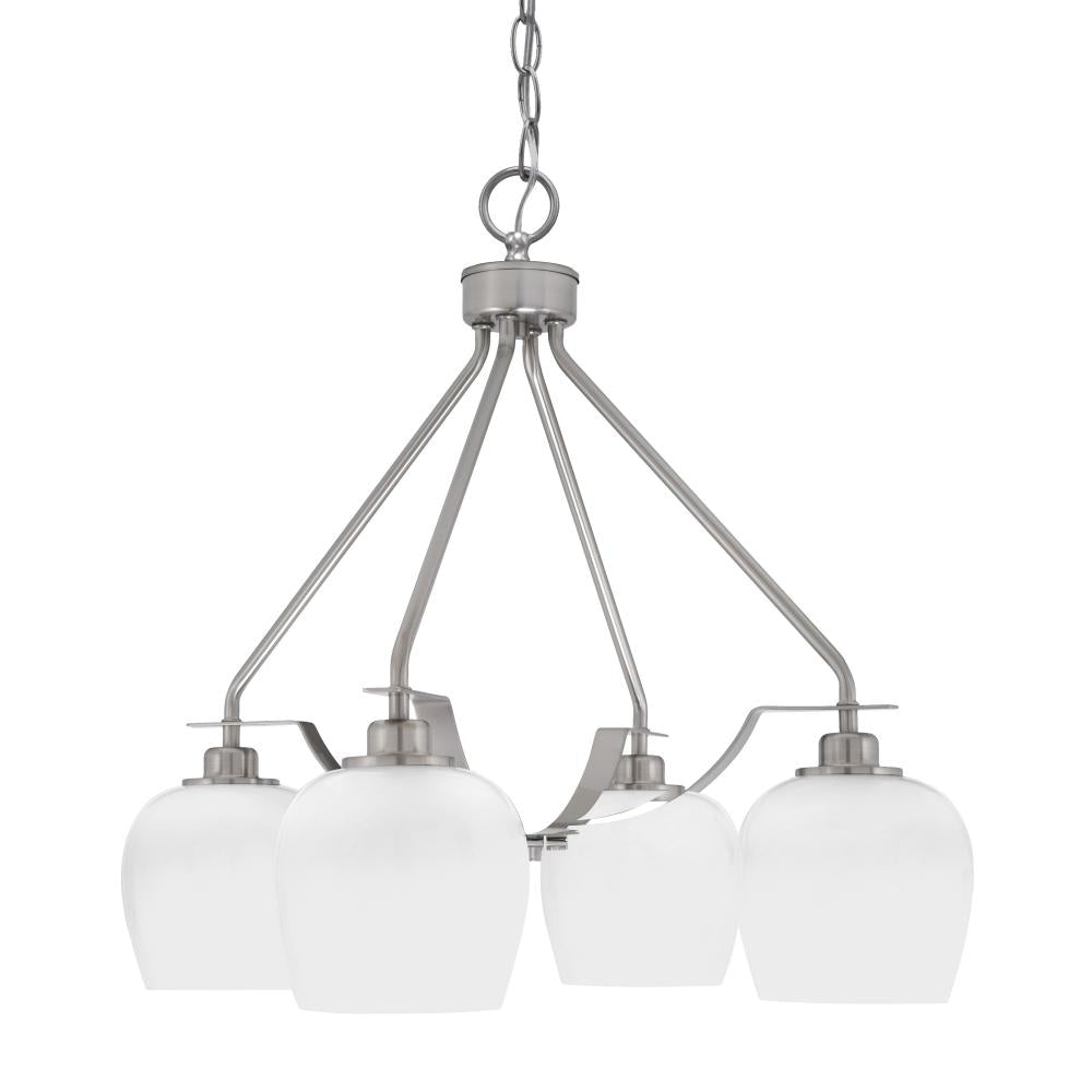 Toltec Company ODYSSEY 2604-BN-4811 Chandelier - Nickel