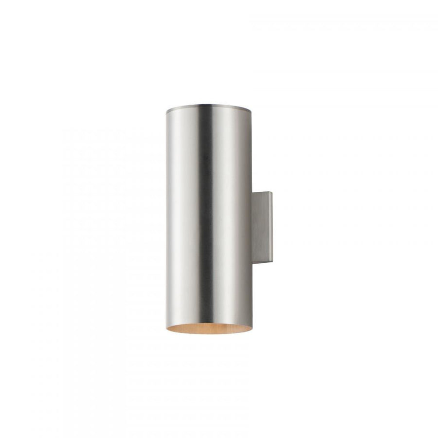 Outpost 5 Inch Outdoor Wall Lantern – Brushed Aluminum