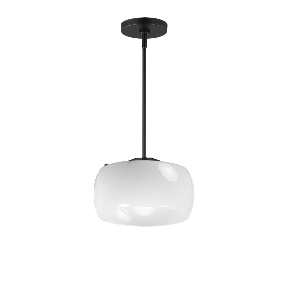 11 Inch Single Pendant – White / Black