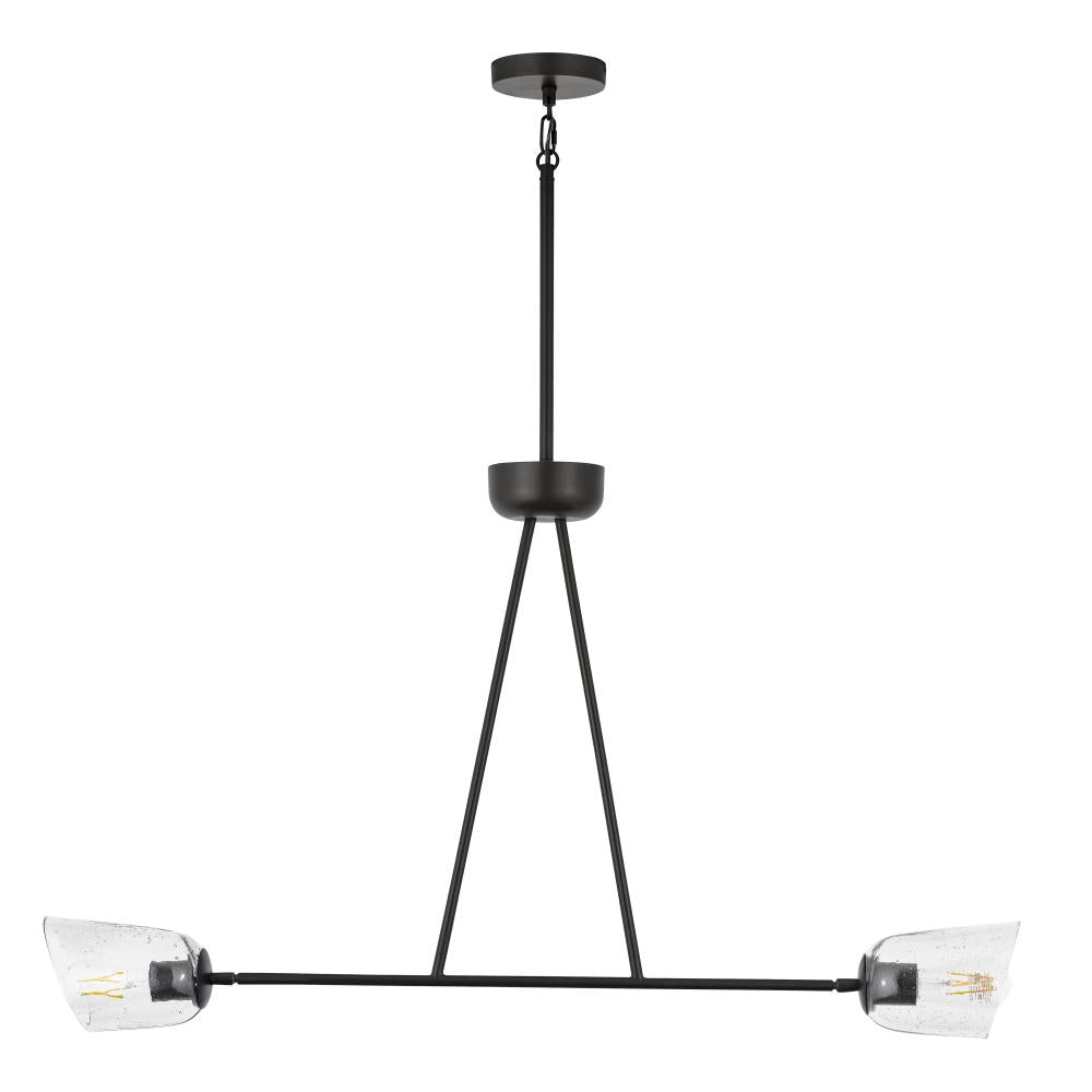 Keppe 42 Inch Linear Pendant – Dark Bronze