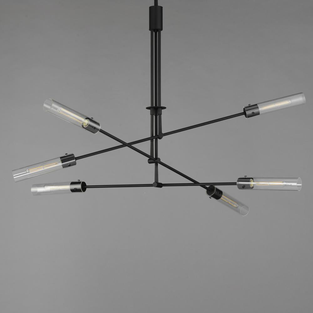 Maxim Lighting EQUILIBRIUM 26376CLBK Pendant Traditional - Black