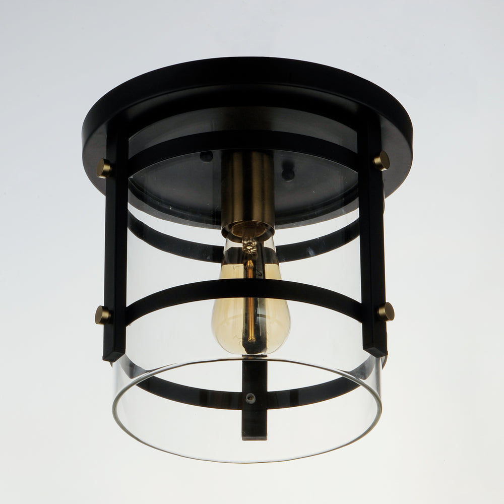 Maxim Lighting CAPITOL 2641BKAB Flush Mount Industrial - Antique Brass