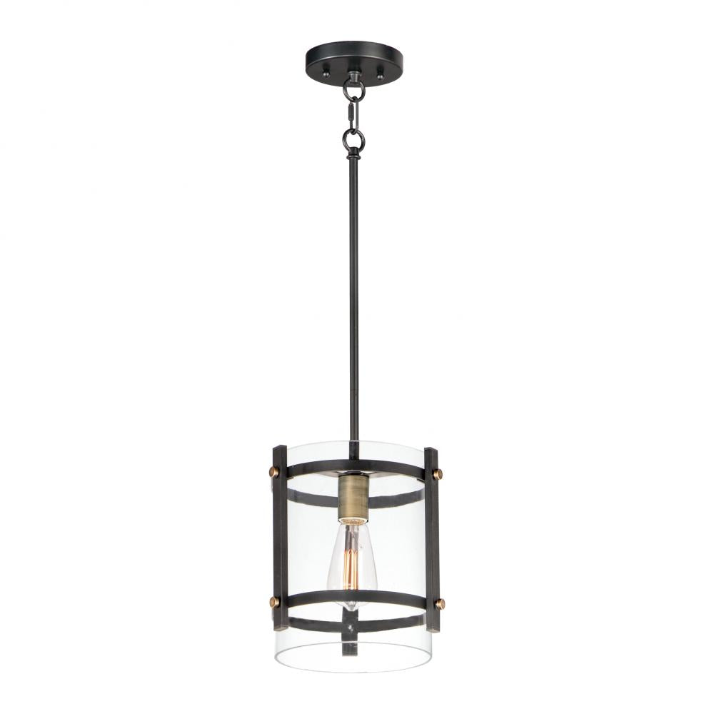 Maxim Lighting CAPITOL 2649BKAB Pendant Industrial - Antique Brass