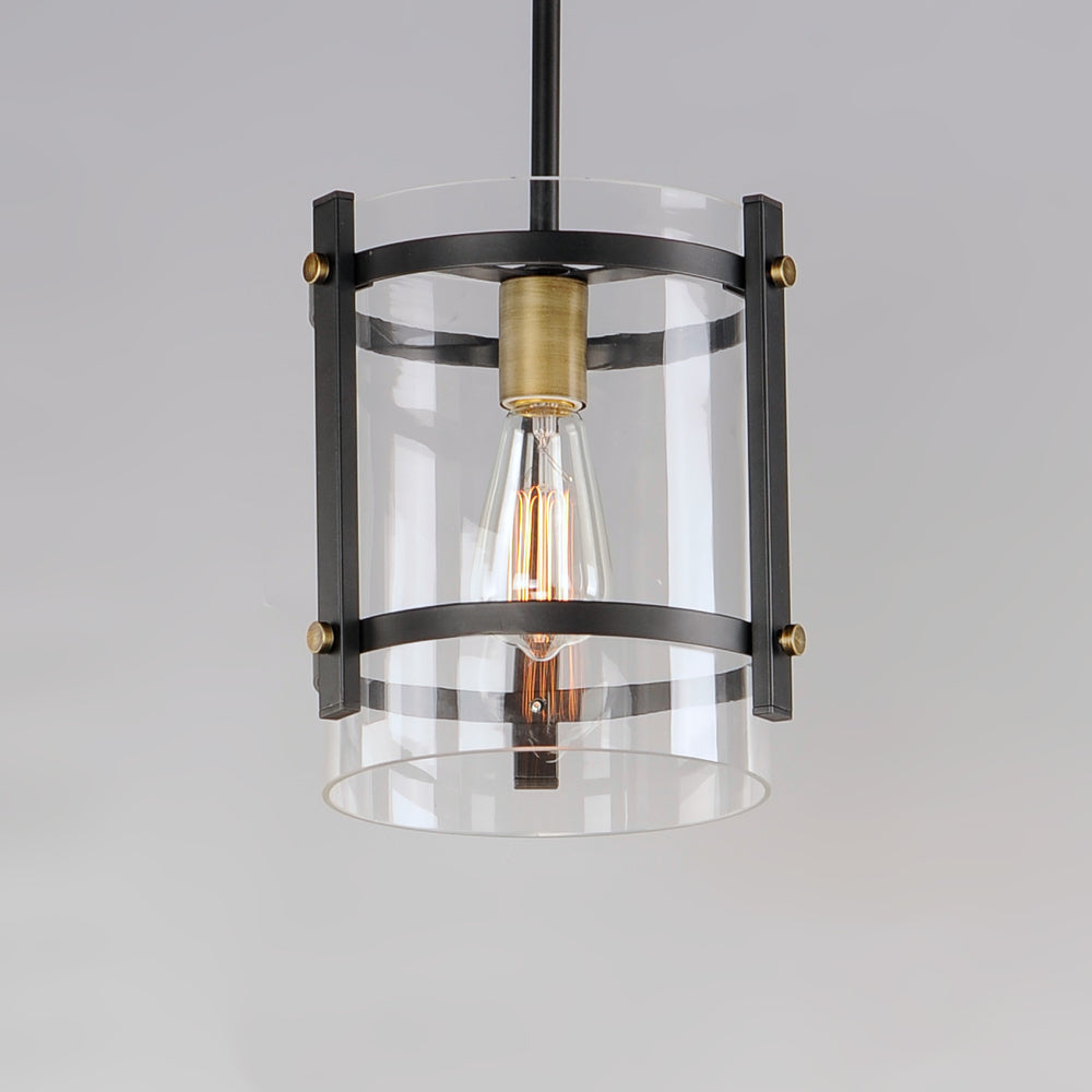 Maxim Lighting CAPITOL 2649BKAB Pendant Industrial - Antique Brass