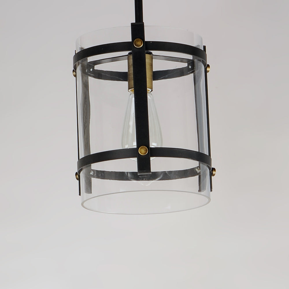 Maxim Lighting CAPITOL 2649BKAB Pendant Industrial - Antique Brass