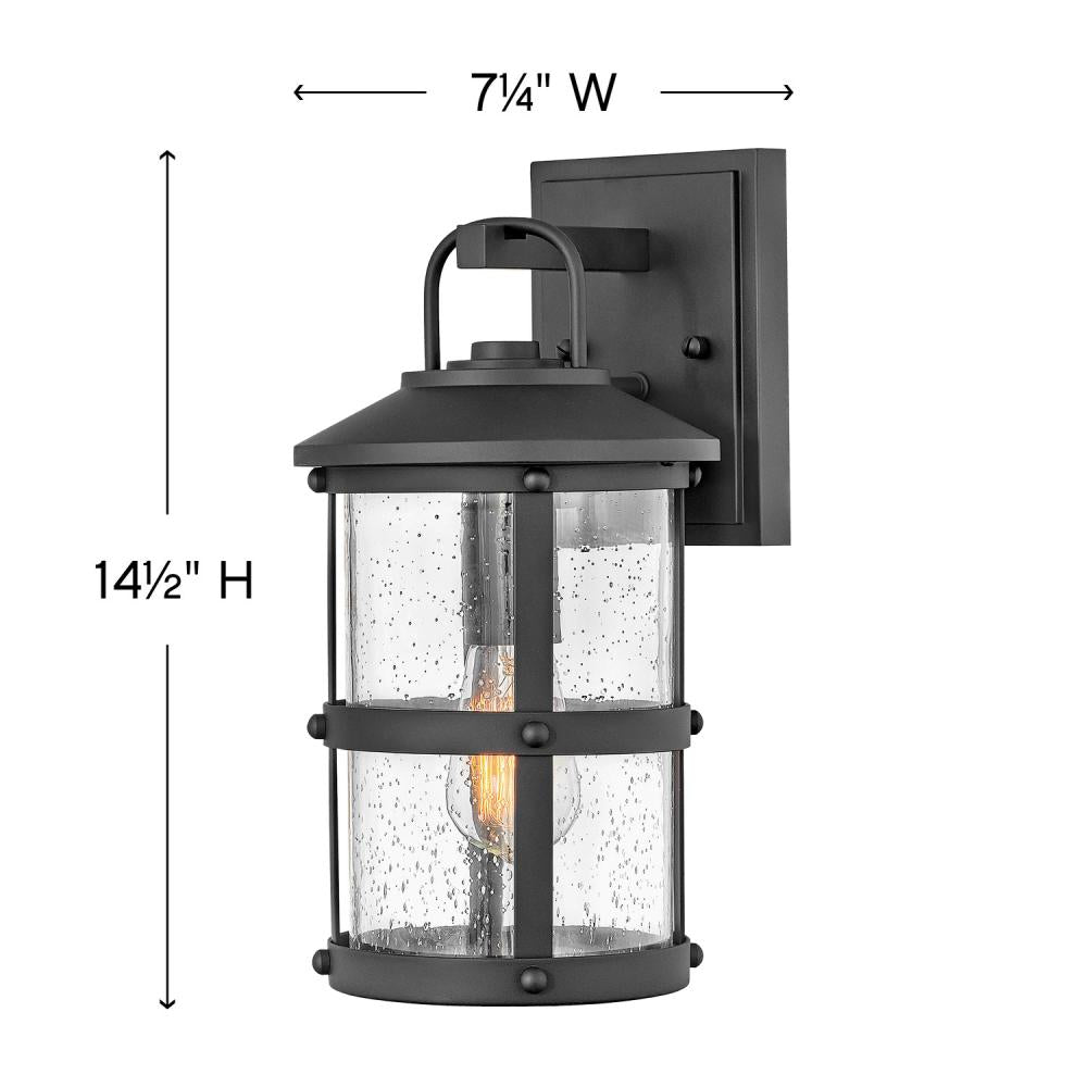 Hinkley Lighting LAKEHOUSE 2680BK-LL Exterior Nautical - Black