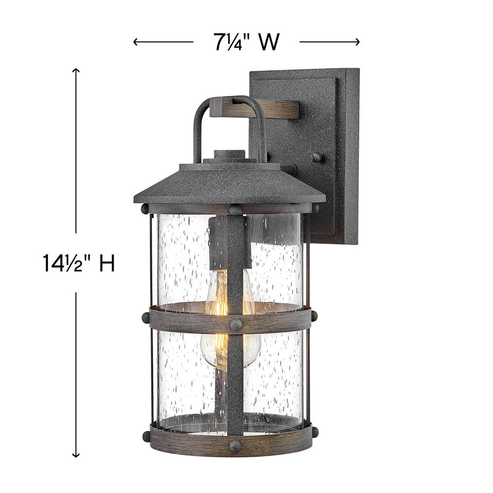 Hinkley Lighting LAKEHOUSE 2680DZ-LL Exterior Nautical - Aged Zinc