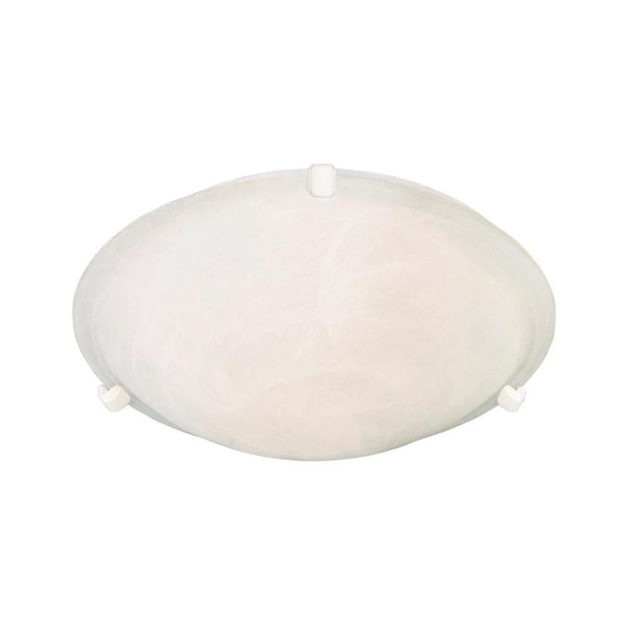 Maxim Lighting 2680MRWT Malaga 12.5 Inch Flush Mount Light – White