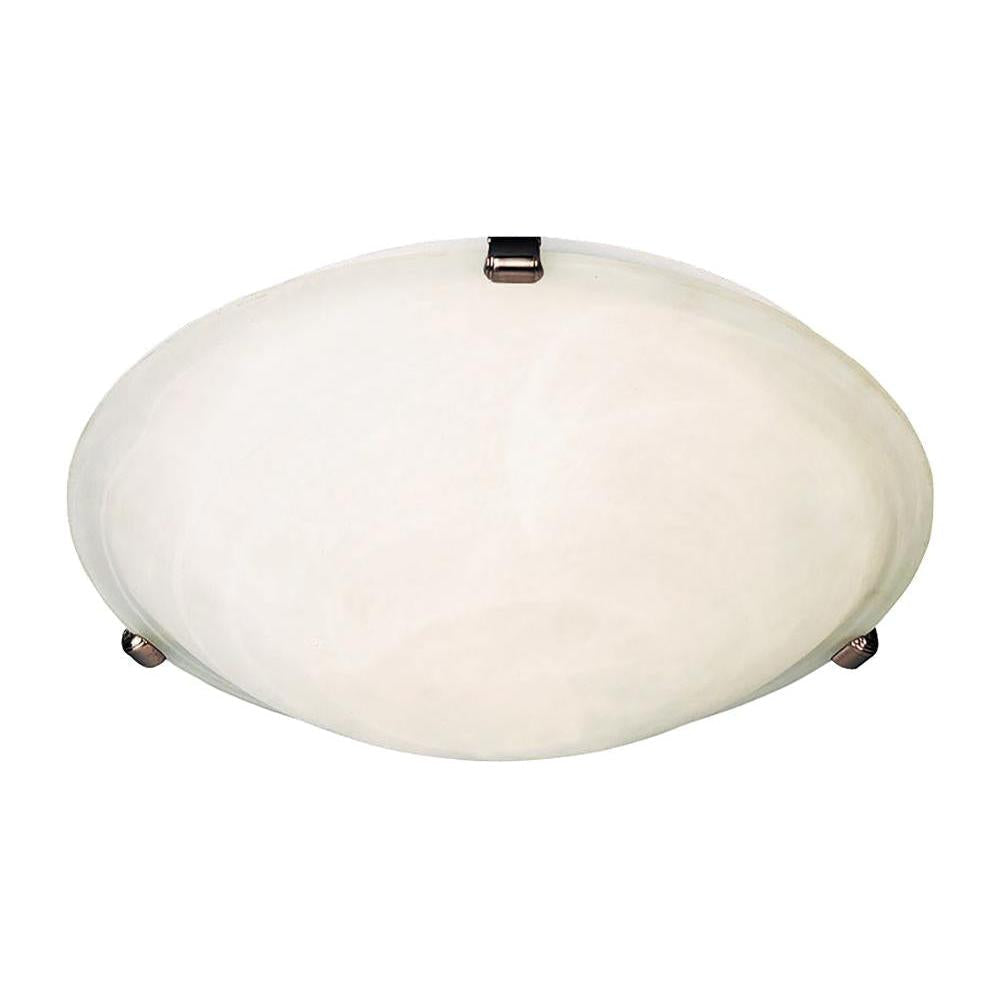 Maxim Lighting 2681MROI Malaga 16 Inch Flush Mount Light – Oil Rubbed Bronze