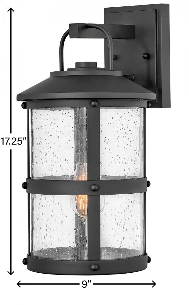 Hinkley Lighting LAKEHOUSE 2684BK Exterior Nautical - Black