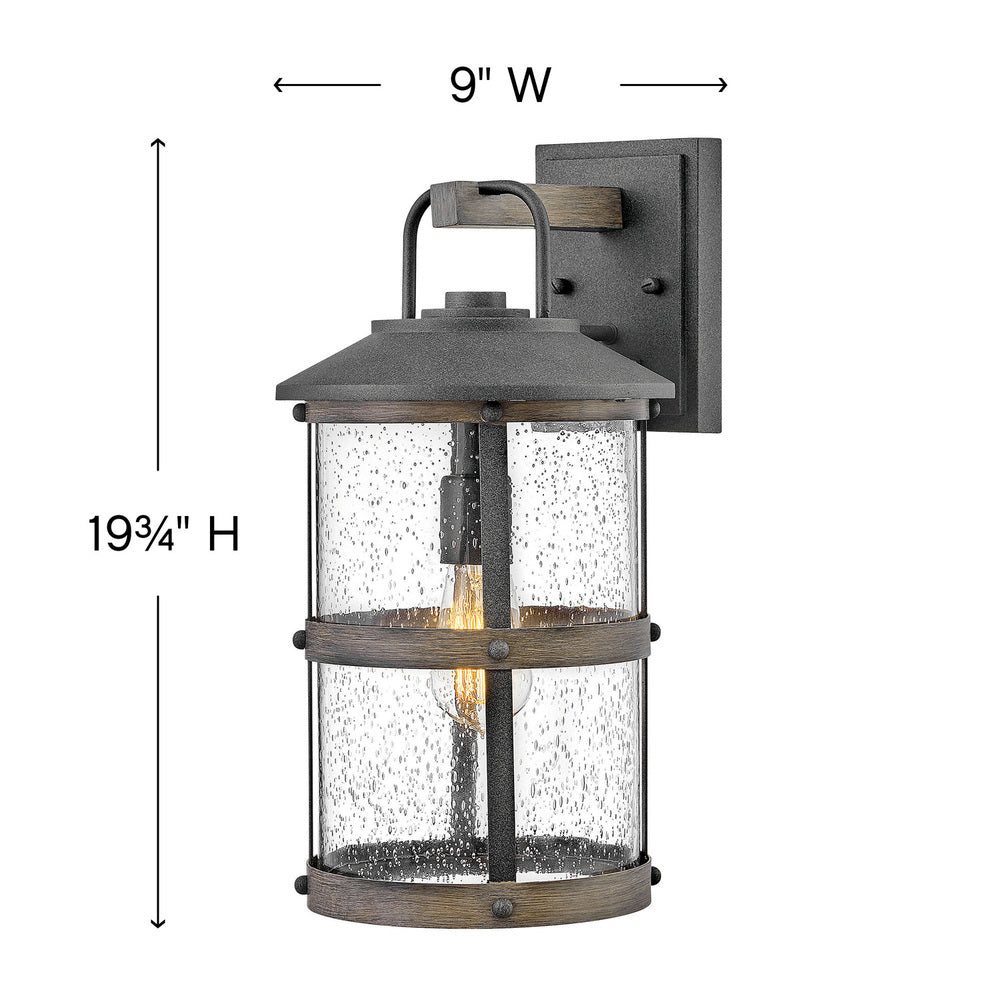 Hinkley Lighting LAKEHOUSE 2684DZ-LL Exterior Nautical - Aged Zinc