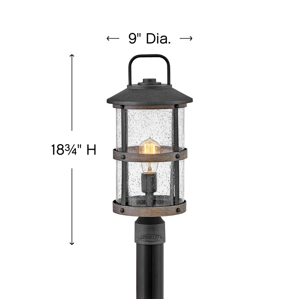 Hinkley Lighting LAKEHOUSE 2687DZ Exterior Nautical - Aged Zinc