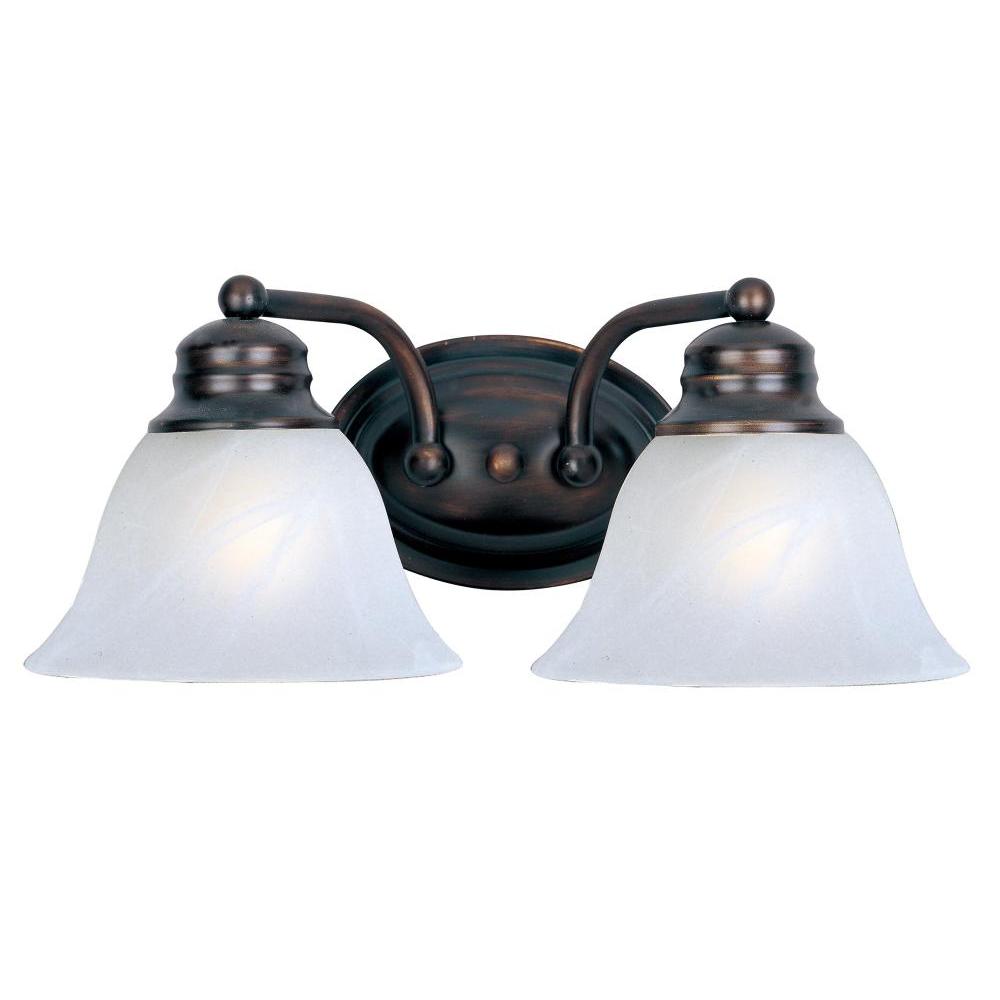 Maxim Lighting 2687MROI Malaga 13.25 Inch Bathroom Vanity - Oil Rubbed Bronze