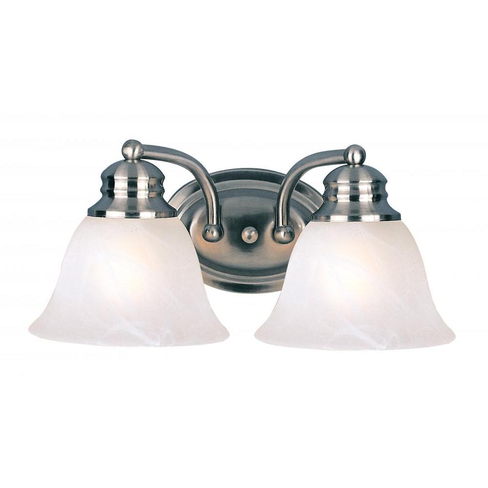 Maxim Lighting 2687MRSN Malaga 13.25 Inch Bathroom Vanity - Satin Nickel