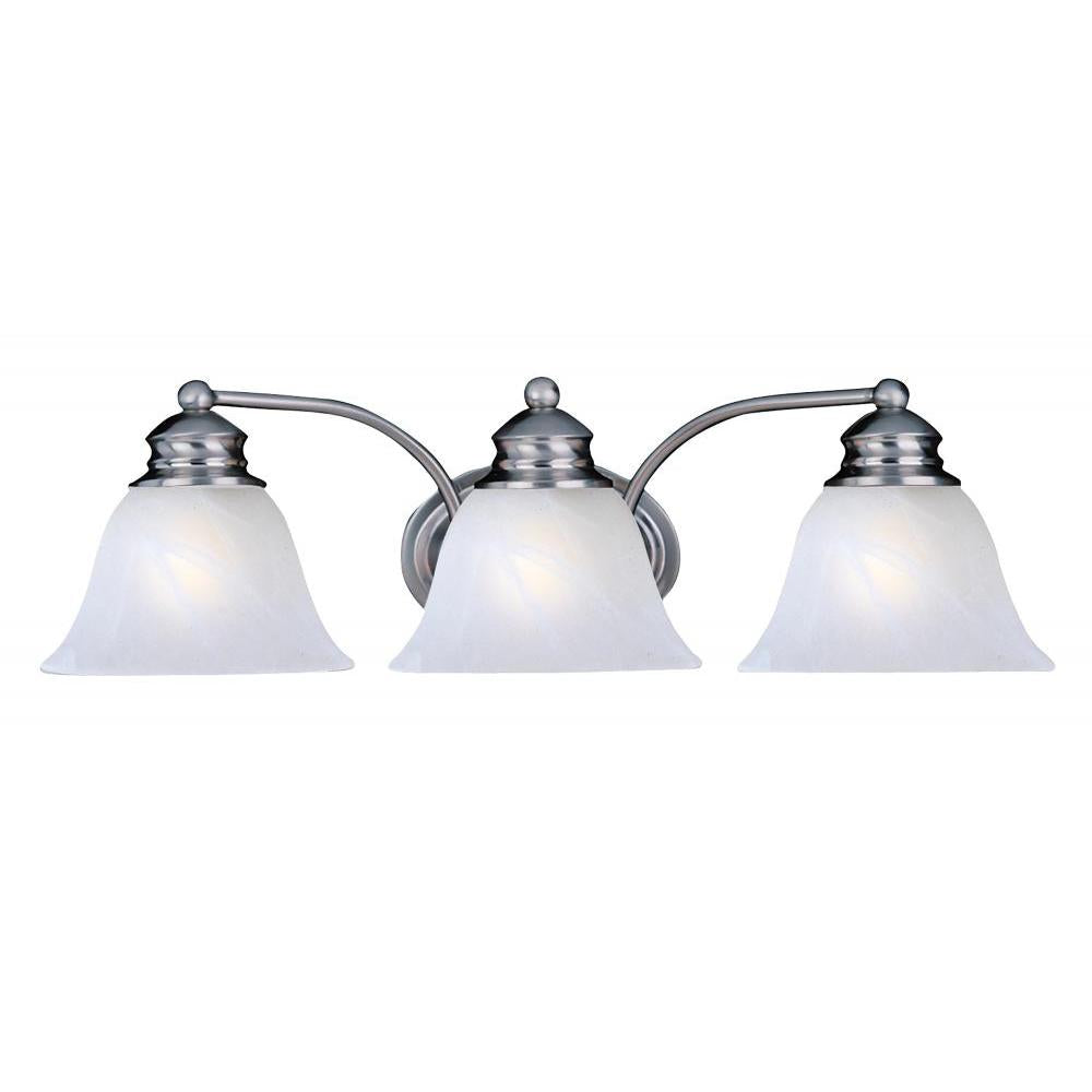 Maxim Lighting 2688MRSN Malaga 19.5 Inch Bathroom Vanity - Satin Nickel